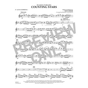Counting Stars - Eb Alto Saxophone 1