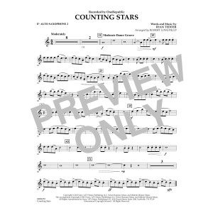 Counting Stars - Eb-Altsaxophon 2