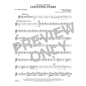 Counting Stars - Bb Tenorsaxophon