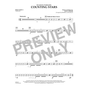 Counting Stars - Percussion 2
