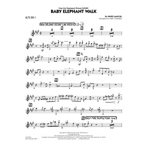 Baby Elephant Walk - Altsaxophon 1