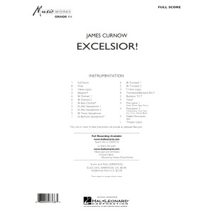 Excelsior! - Conductor Score (Full Score)