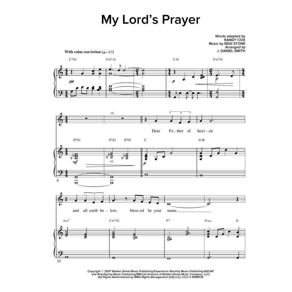 My Lord's Prayer