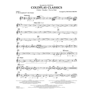 Coldplay Classics - Pt.3 - Eb Alt-Saxophon/Alt-Klar.