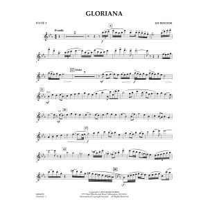 Gloriana - Flute 1