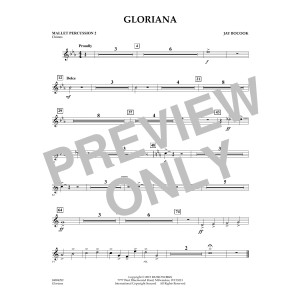 Gloriana - Mallet Percussion 2
