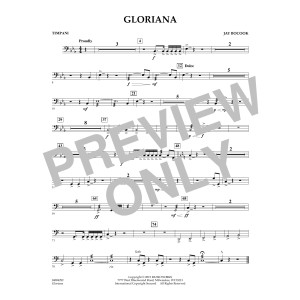 Gloriana - Timpani