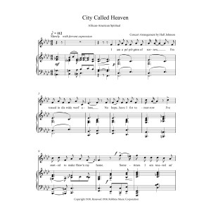 City Called Heaven (F minor)