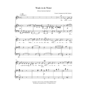 Wade in de Water (E minor)