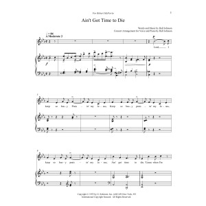 Ain't Got Time to Die (E-flat)