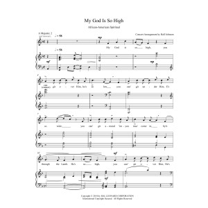 My God Is So High (F)