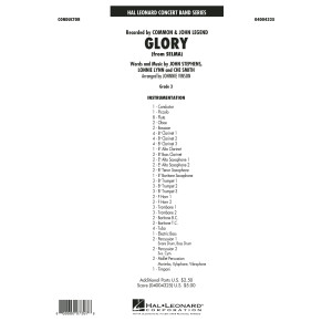 Glory (from Selma) - Conductor Score (Full Score)