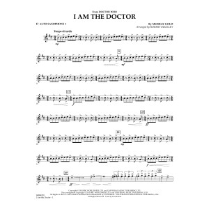 I Am the Doctor (from Doctor Who) - Eb Alto Saxophone 1