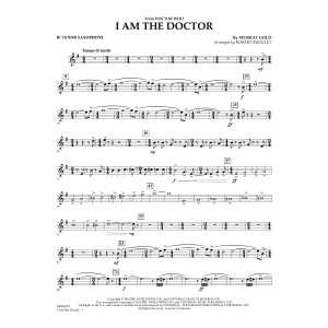 I Am the Doctor (from Doctor Who) - Bb Tenor Saxophone