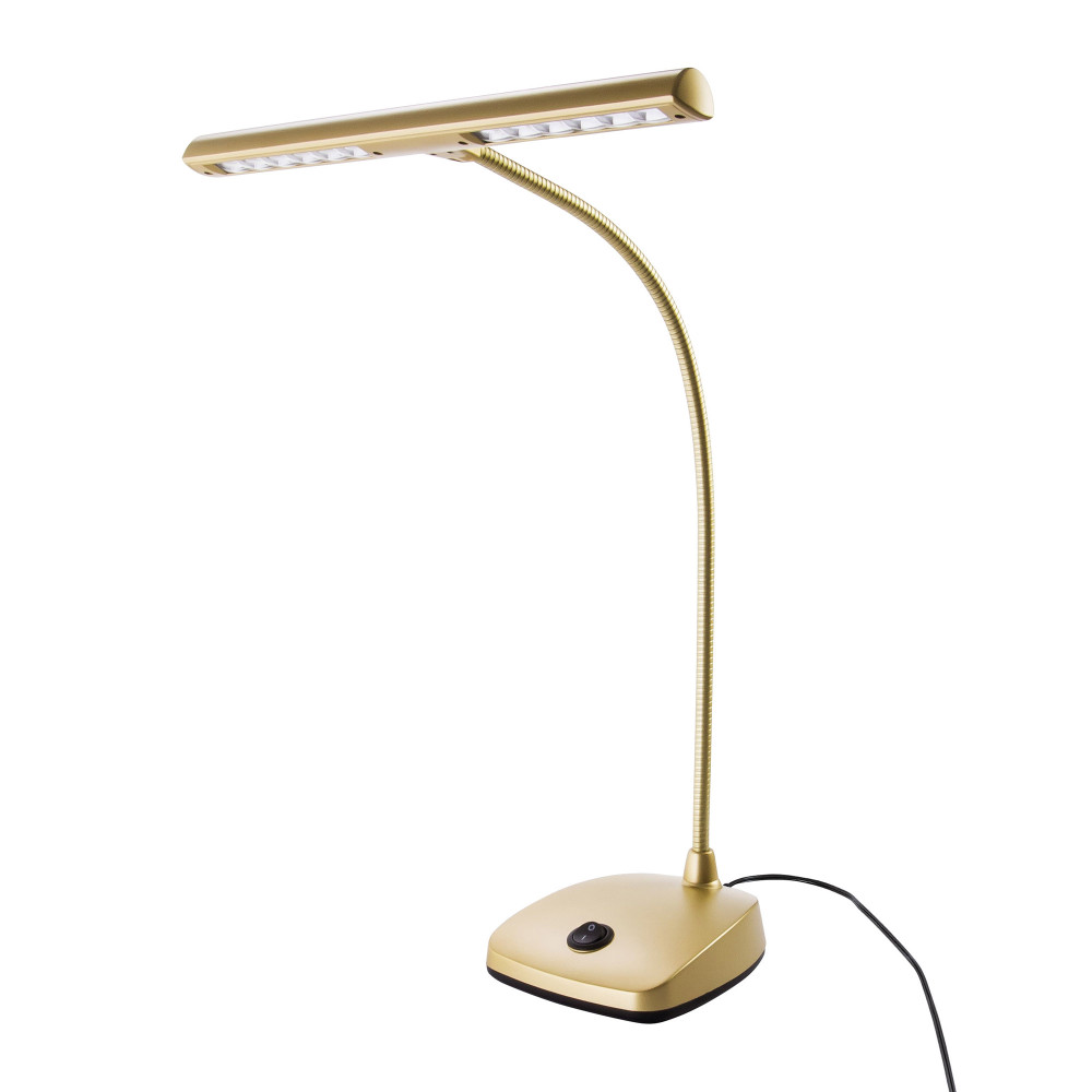Piano Lamp Km 2x6 Gold LEDs
