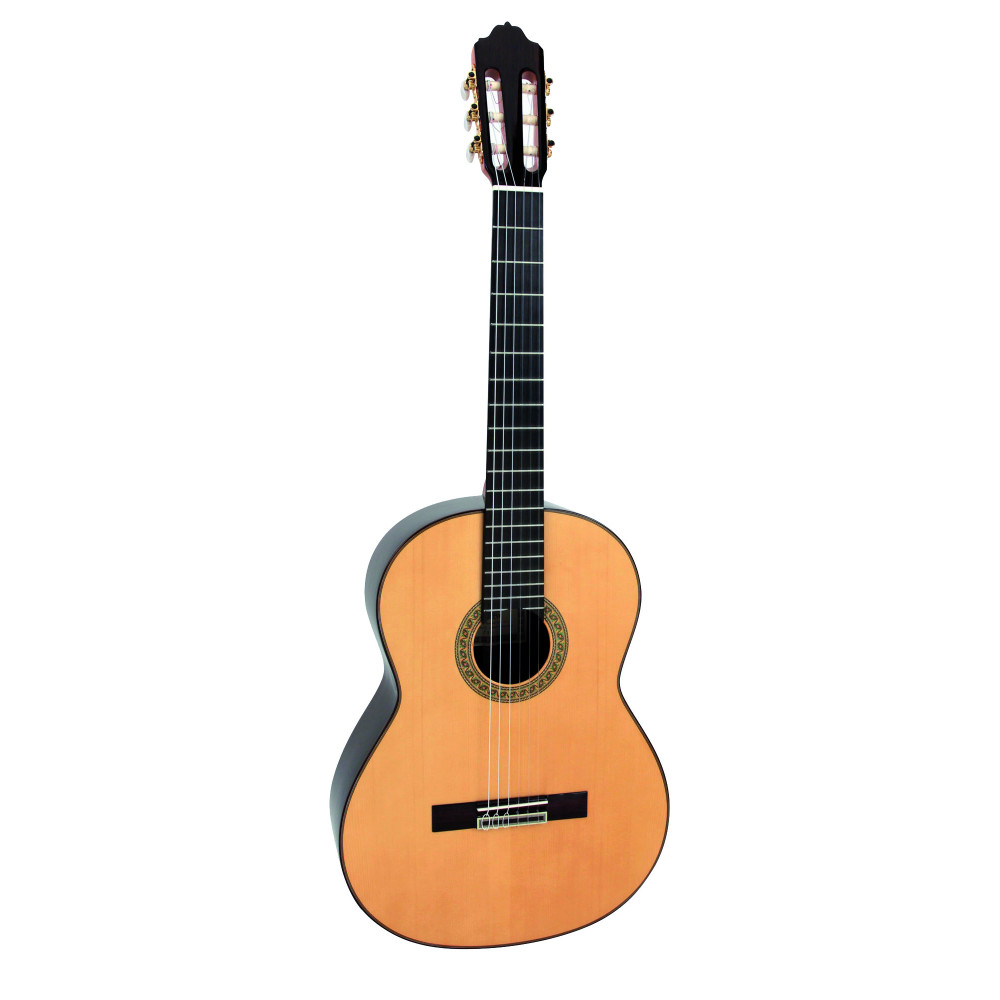 Guitarra Esteve 7sr tapa de abeto estuche