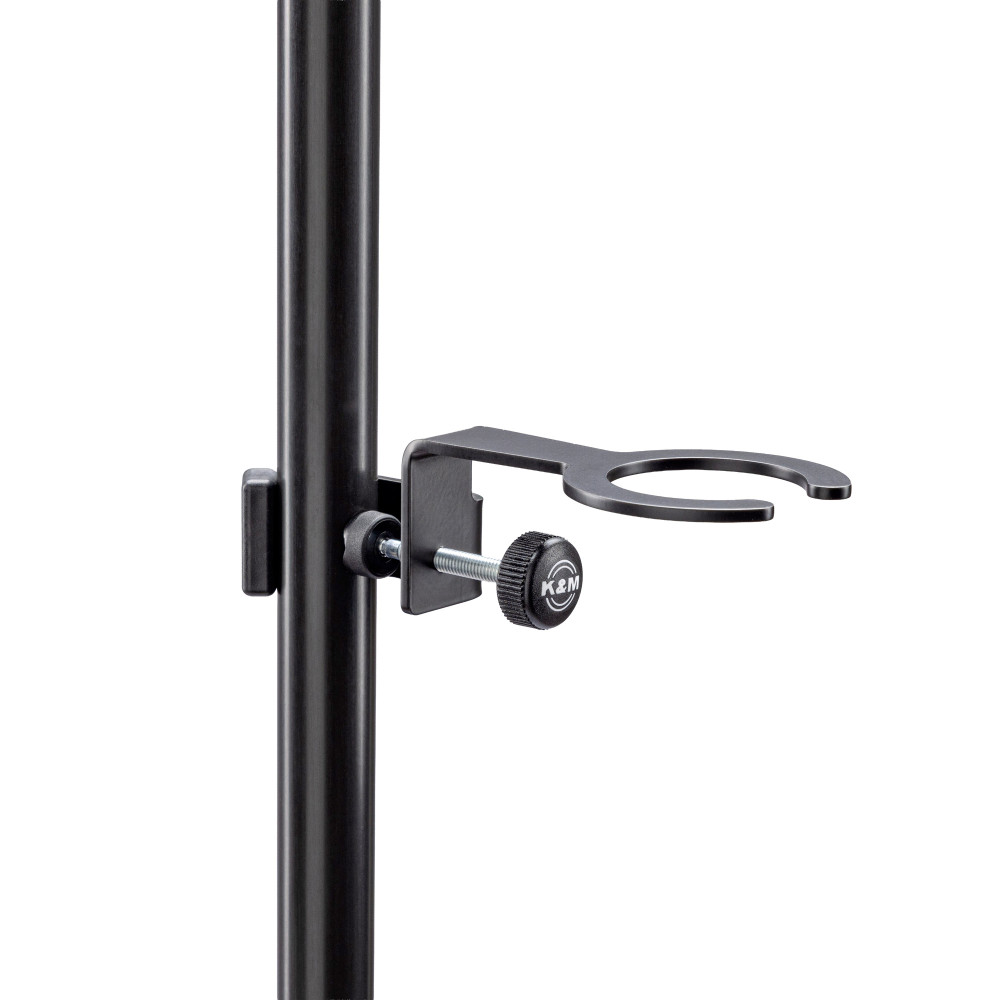 Km Black Stemmed Glass Holder