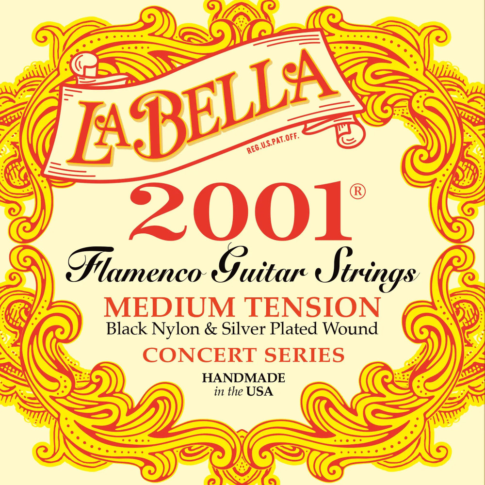 La Bella 2001 Medium Flamenco Guitar Strings