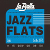La Bella Jazz Flats 11-50 Electric Guitar Strings