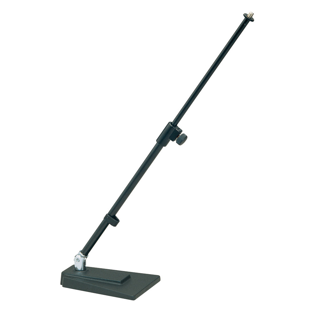 Soporte de mesa o de suelo para micro, negro