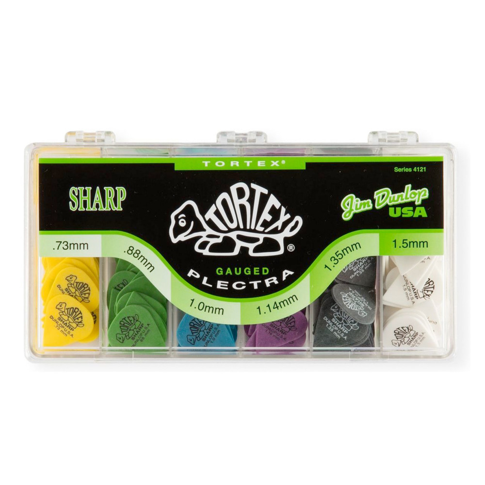 Box of 216 Dunlop Tortex Sharp Mediators