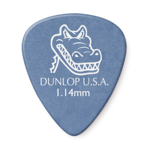 Paquete de 12 púas Dunlop Gator Grip 1,14
