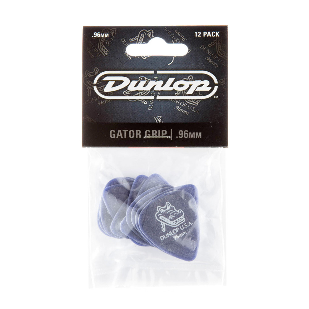 Pack of 12 Dunlop Mediator Gator Grip 0.96