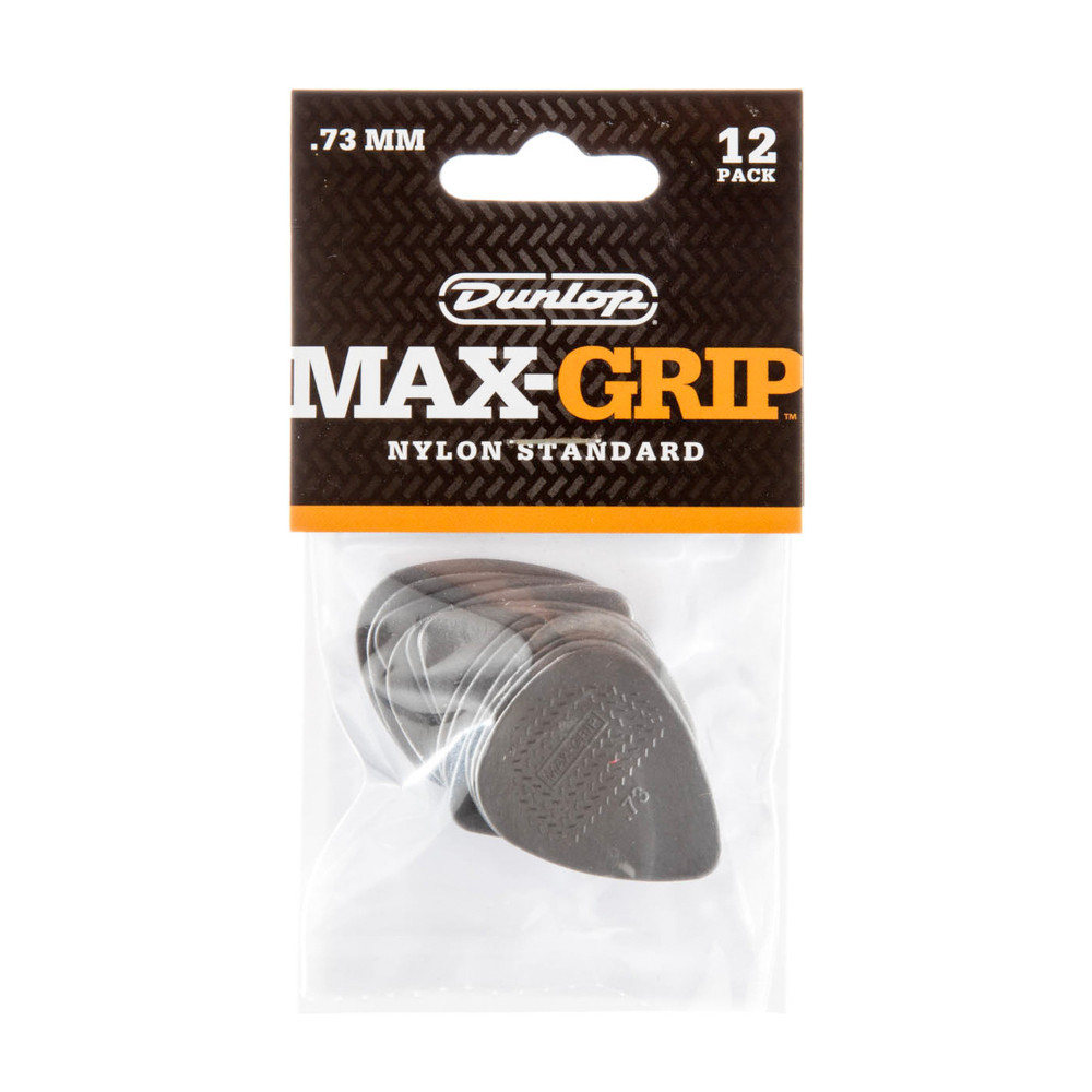 Paquete de 12 púas Dunlop Max-Grip 073