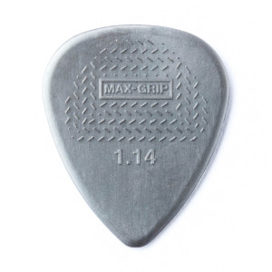 Pack of 12 Dunlop Max-Grip 114 Medium Picks