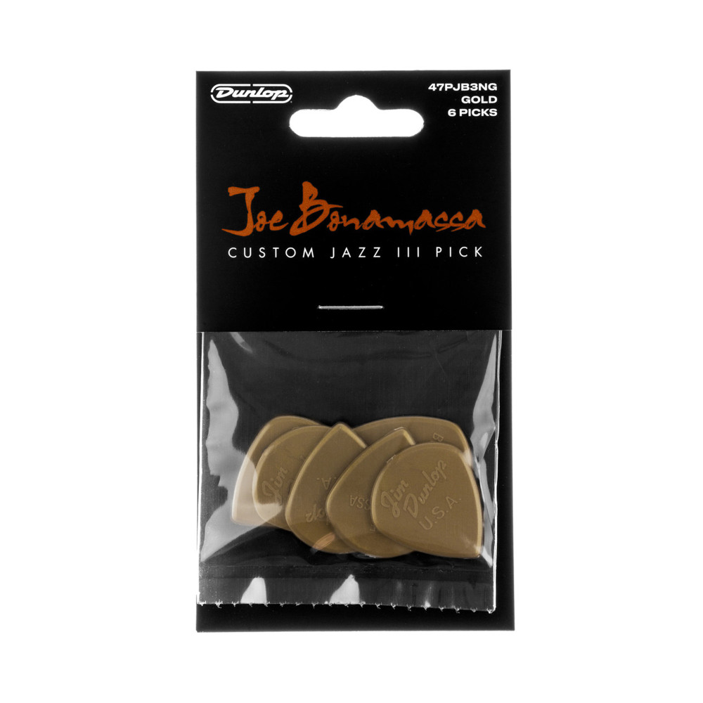 Pack of 6 Dunlop Joe Bonamassa Mediators