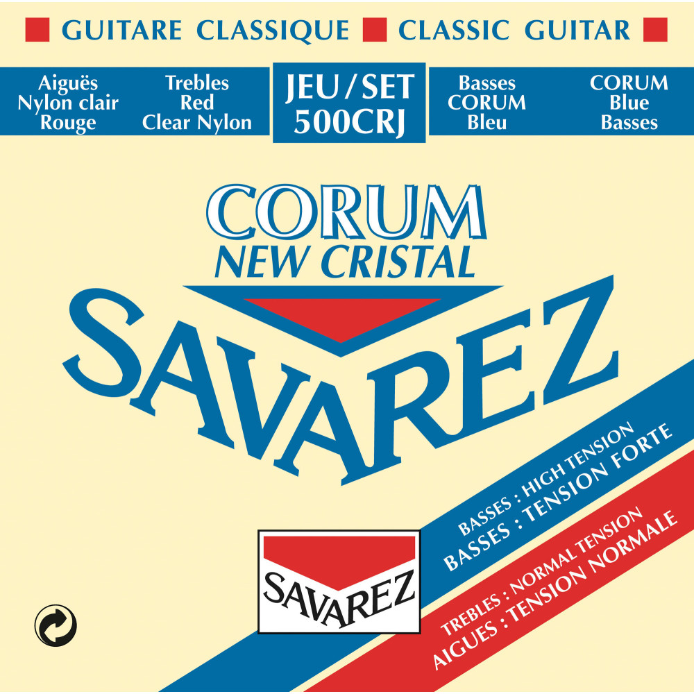 Juego Savarez New Cristal Corum mixto