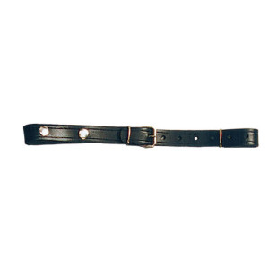 Leather strap button No. A with buckle
