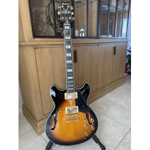 Ibanez JSM10 + Fender amplifier with case and stand