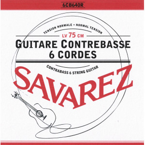 Jeu Savarez Basse 6 Cordes 75 Cm