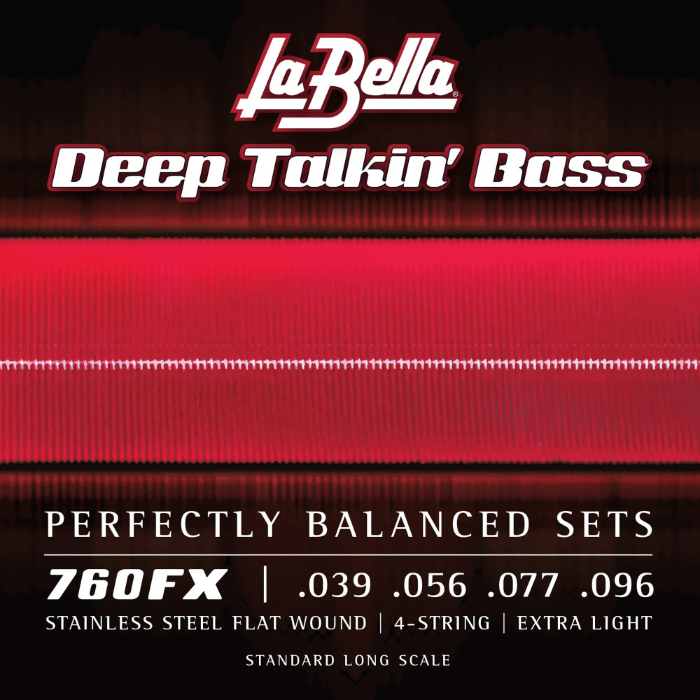 La Bella Deep Talkin Bass Strings Fl 39-96