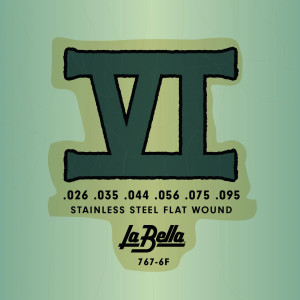 Jeu Basse La Bella Bass Vi 26-95 Flat