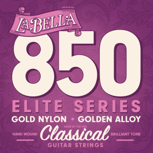 Jeu Classique La Bella Elite Nylon Gold