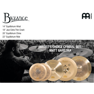 Set Cymbales Meinl Byzance Matt Garstka