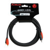 Cable patch Kirlin 2xRCA-2xRCA 3 m negro