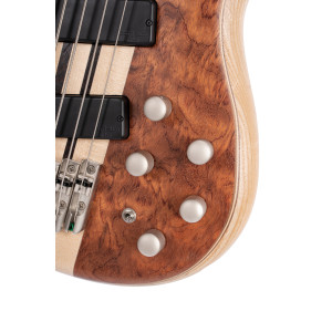 Bajo Cort A5 Beyond Bubinga Natural con estuche