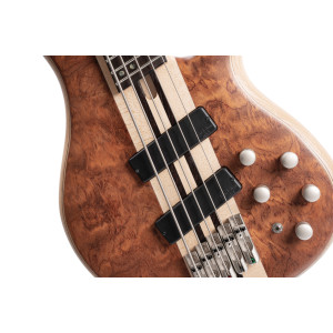 Bajo Cort A5 Beyond Bubinga Natural con estuche