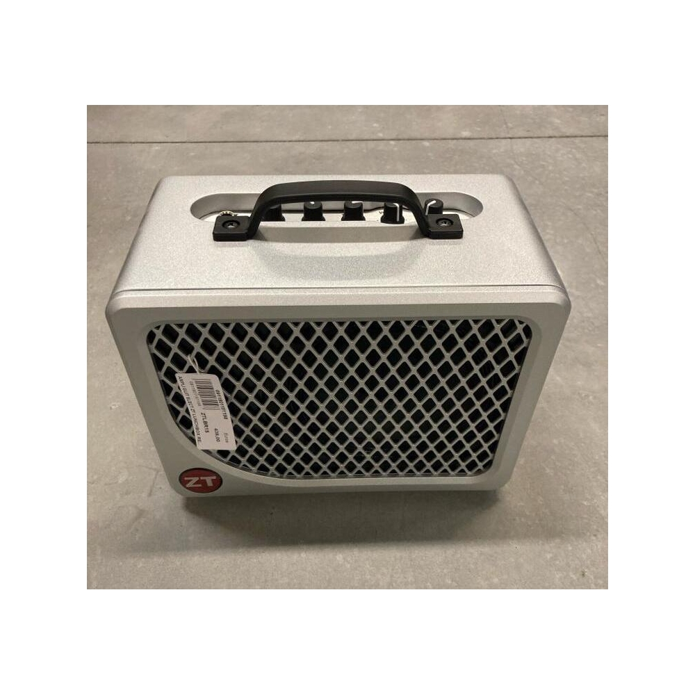El ZT Lunchbox Reverb es un amplificador de guitarra de tamaño compacto que ofrece una reverberación versátil y de alta 