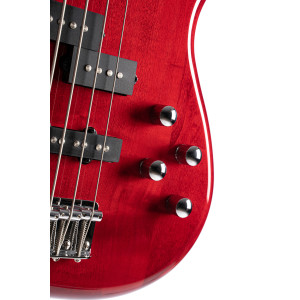 Bajo Cort Action Plus Rojo