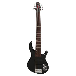 Basse 6 Cordes Cort Action Plus Noir
