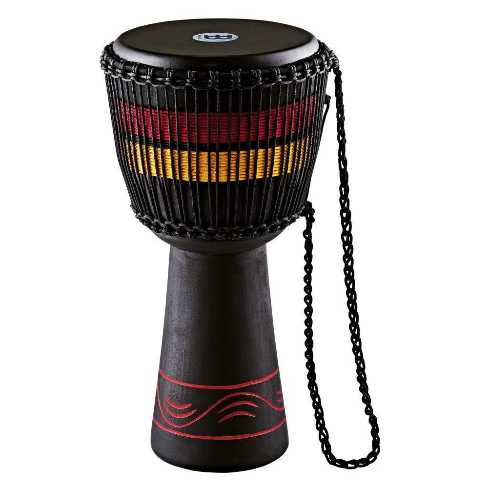 Djembe Meinl Earth 12" Negro Rojo Amarillo