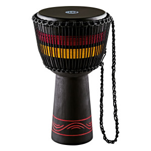 Djembe Meinl Earth 13" Negro Rojo Amarillo