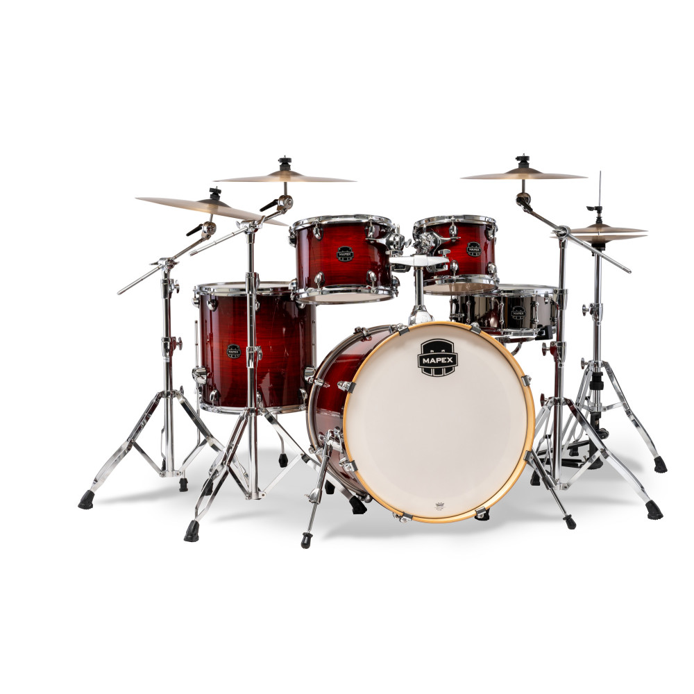 Mapex Armory Pop Rock 5f Red Onyx Burst