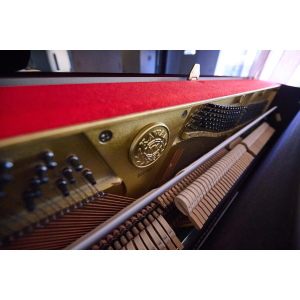 Kawai ku-10 - piano droit noir laqué