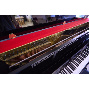 Kawai ku-10 - piano droit noir laqué