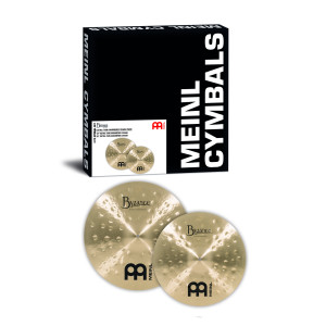 Pack 2 Cymbales Crash Meinl Byzance Trad